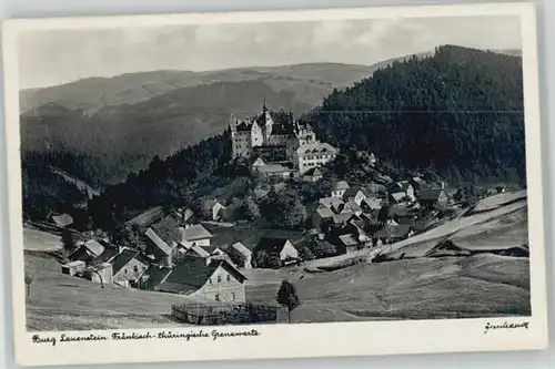 Lauenstein Oberfranken Burg Lauenstein x