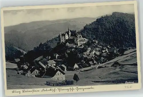 Lauenstein Oberfranken Burg Lauenstein *