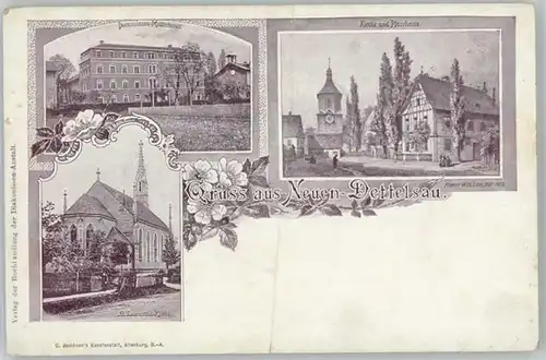 Neuendettelsau Neuendettelsau Diakonissen Mutterhaus ungelaufen ca. 1900 / Neuendettelsau /Ansbach LKR