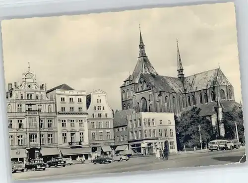 Rostock Mecklenburg-Vorpommern Rostock Ernst Thaelmann Platz St Marienkirche * / Rostock /Rostock Stadtkreis