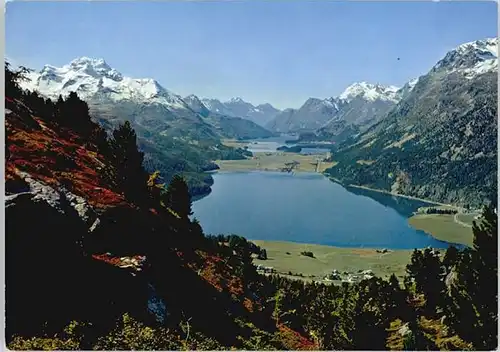 Maloja GR Maloja Silsersee * / Maloja Graubuenden /Bz. Maloja