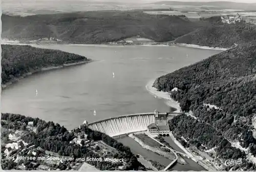 Waldeck Edersee Waldeck Hotel Schloss Waldeck Fliegeraufnahme * / Waldeck /Waldeck-Frankenberg LKR