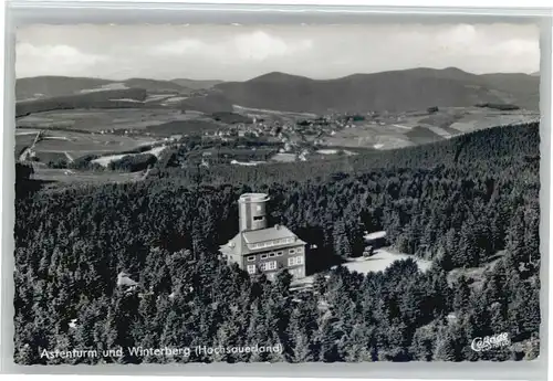 Winterberg Hochsauerland Winterberg Westfalen Fliegeraufnahme Astenturm x / Winterberg /Hochsauerlandkreis LKR