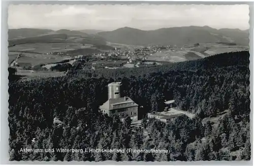 Winterberg Hochsauerland Winterberg Westfalen Fliegeraufnahme Astenturm x / Winterberg /Hochsauerlandkreis LKR