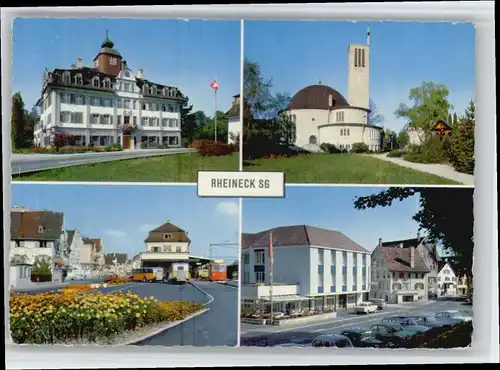 Rheineck SG Rheineck Loewenhof Hotel Hecht x / Rheineck /Bz. Rheintal