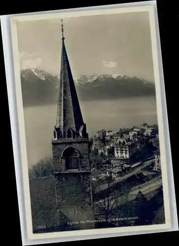 Montreux VD Montreux Kirche * / Montreux /Bz. Vevey