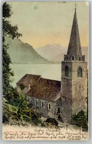 Montreux VD Montreux Kirche x / Montreux /Bz. Vevey