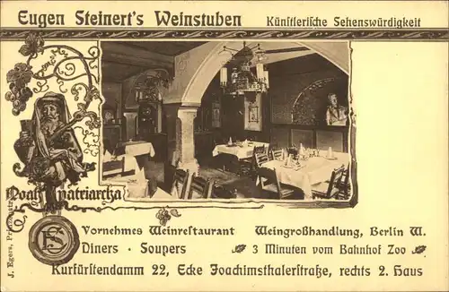 Berlin Berlin Eugen Steinerts Weinstuben * / Berlin /Berlin Stadtkreis