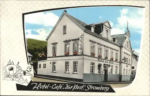 Stromberg Hunsrueck Stromberg Hunsrueck Hotel Cafe Zur Post * / Stromberg /Bad Kreuznach LKR