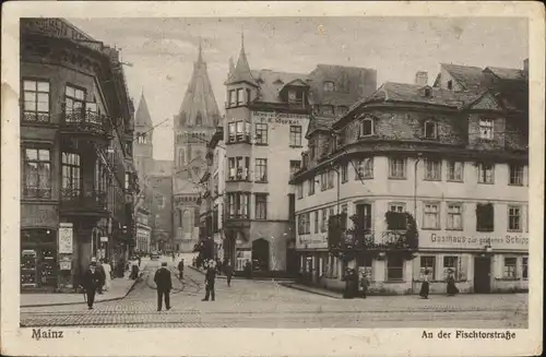 Mainz Rhein Mainz Fischtorstrasse * / Mainz Rhein /Mainz Stadtkreis