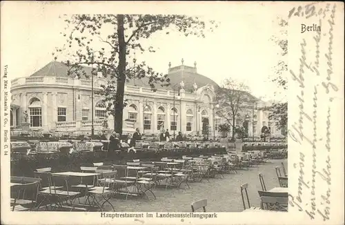 Berlin Berlin Restaurant im Landesausstellungspark x / Berlin /Berlin Stadtkreis