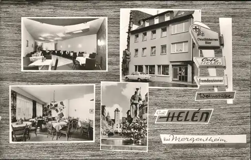 Bad Mergentheim Bad Mergentheim Cafe Helen * / Bad Mergentheim /Main-Tauber-Kreis LKR