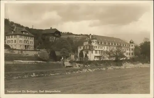 Bad Mergentheim Bad Mergentheim Sanatorium Dr. Bofinger x / Bad Mergentheim /Main-Tauber-Kreis LKR