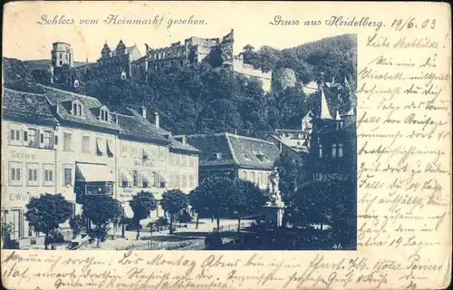 Heidelberg Neckar Heidelberg  x / Heidelberg /Heidelberg Stadtkreis