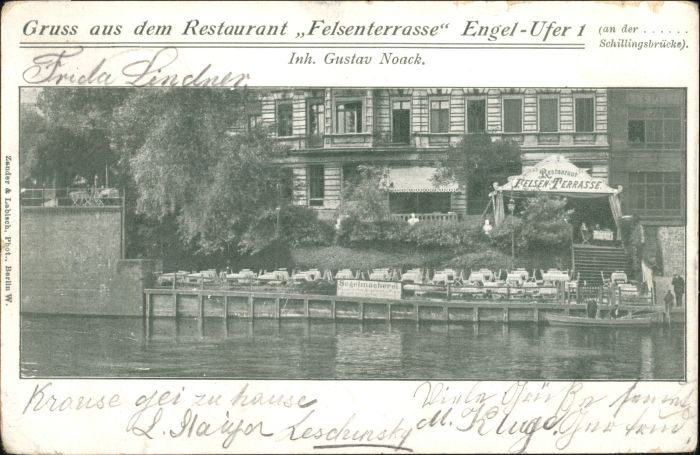 Berlin Berlin Restaurant Felsenterrasse x / Berlin /Berlin Stadtkreis