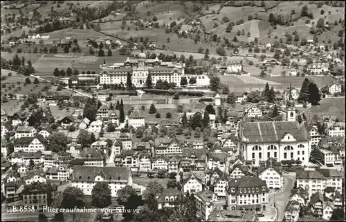 Schwyz Schwyz Fliegeraufnahme * / Schwyz /Bz. Schwyz