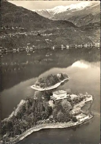 Brissago TI Brissago Fliegeraufnahme * / Brissago /Bz. Locarno