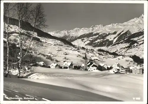 Obersaxen GR Meierhof x / Obersaxen /Bz. Surselva