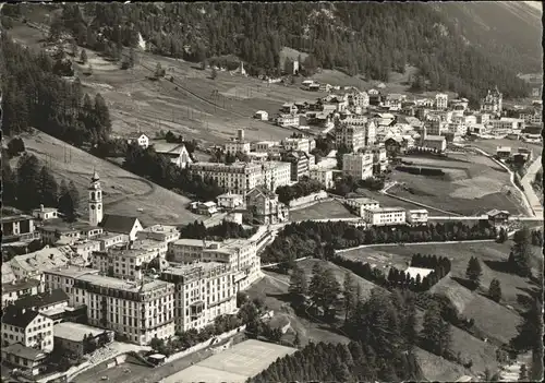 Pontresina Pontresina Fliegeraufnahme x / Pontresina /Bz. Maloja