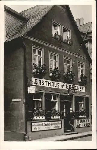 St Goar St Goar Gasthaus zur Loreley * / Sankt Goar /Rhein-Hunsrueck-Kreis LKR