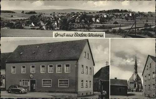 Boden Westerwald Boden Westerwald Gasthaus Jakob Schultheis * / Boden /Westerwaldkreis LKR