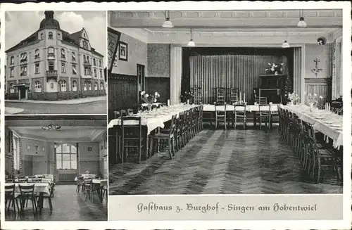 Singen Hohentwiel Singen Hohentwiel Gasthaus zum Burghof x / Singen (Hohentwiel) /Konstanz LKR