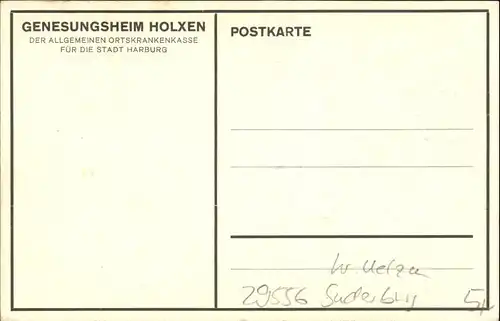 Holxen Holxen Genesungsheim * / Suderburg /Uelzen LKR
