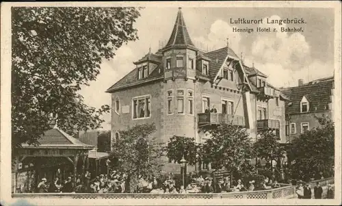Langebrueck Langebrueck Hennigs Hotel zum Bahnhof * / Dresden /Dresden Stadtkreis