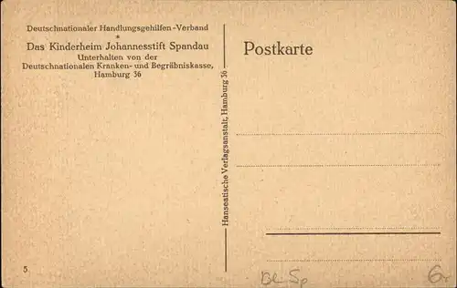 Spandau Spandau Kinderheim Johannesstift * / Berlin /Berlin Stadtkreis