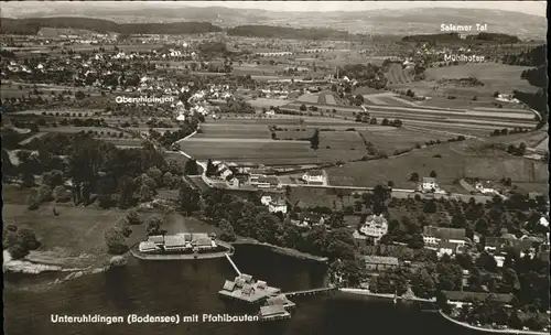 Unteruhldingen Unteruhldingen Fliegeraufnahme * / Uhldingen-Muehlhofen /Bodenseekreis LKR