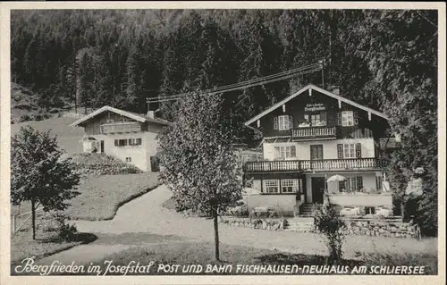 Fischhausen Schliersee Fischhausen Schliersee Bergfrieden  Cafe Pension * / Schliersee /Miesbach LKR