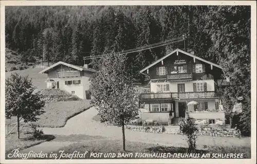 Fischhausen Schliersee Fischhausen Schliersee Bergfrieden  Cafe Pension * / Schliersee /Miesbach LKR