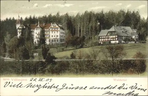 Villingen-Schwenningen Villingen Wald Hotel  x / Villingen-Schwenningen /Schwarzwald-Baar-Kreis LKR