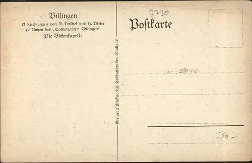 Villingen-Schwenningen Villingen Kuenstler H Dieter * / Villingen-Schwenningen /Schwarzwald-Baar-Kreis LKR