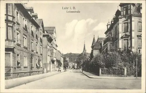 Lahr Schwarzwald Lahr Luisenstrasse x / Lahr /Ortenaukreis LKR