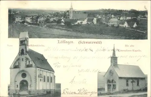 Loeffingen Loeffingen Witterschnee Kapelle x / Loeffingen /Breisgau-Hochschwarzwald LKR