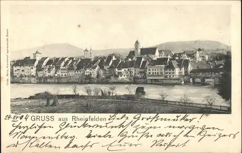 Bad Saeckingen Bad Saeckingen [Handschriftlich] x / Bad Saeckingen /Waldshut LKR