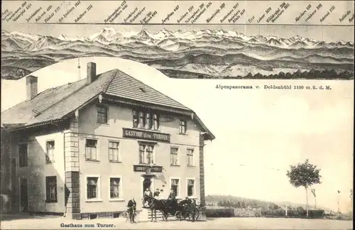 Breitnau Breitnau [Stempelabschalg] Gasthaus Zum Turner x / Breitnau /Breisgau-Hochschwarzwald LKR