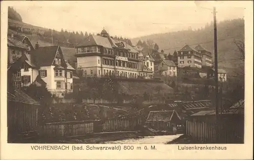 Voehrenbach Voehrenbach Luisen Krankenhaus  x / Voehrenbach /Schwarzwald-Baar-Kreis LKR