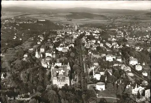 Bad Wildungen Bad Wildungen Fliegeraufnahme * / Bad Wildungen /Waldeck-Frankenberg LKR