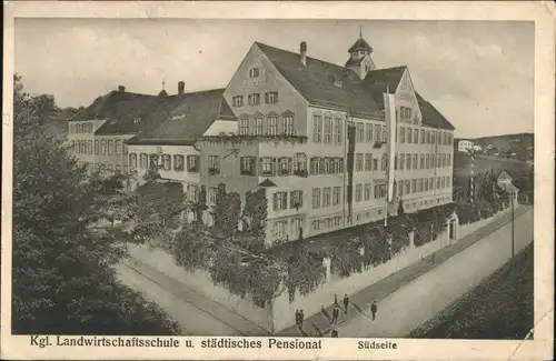 Pfarrkirchen Niederbayern Pfarrkirchen [Stempelabschlag] Schule Pensionat x / Pfarrkirchen /Rottal-Inn LKR