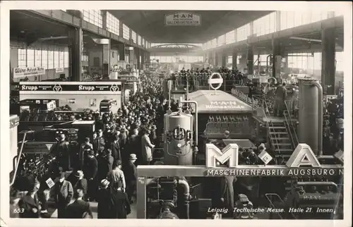 Leipzig Leipzig Messe Halle MAN Krupp x / Leipzig /Leipzig Stadtkreis