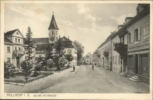 Muellheim Baden Muellheim Wilhelmstrasse x / Muellheim /Breisgau-Hochschwarzwald LKR