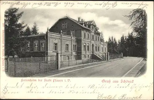 Schoeneck Hessen Schoeneck Ferienheim Stadt Plauen x / Schoeneck /Main-Kinzig-Kreis LKR