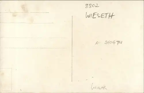 Wieseth Wieseth [handschriftlich] * / Wieseth /Ansbach LKR