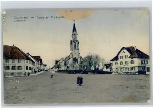 Gschwend Gaildorf Gschwend Gaildorf Marktplatz x / Gschwend /Ostalbkreis LKR