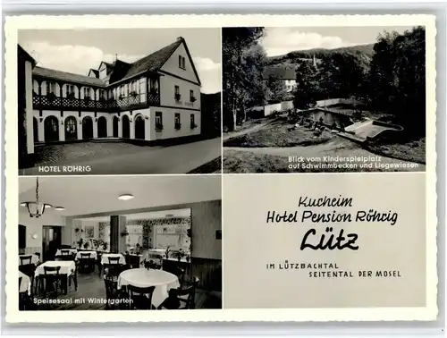 Luetz Luetz Kurheim Hotel Pension Roehrig x / Luetz /Cochem-Zell LKR