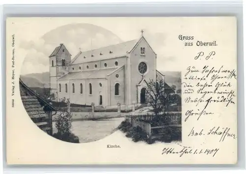 Oberwil BL Kirche x / Oberwil /Bz. Arlesheim
