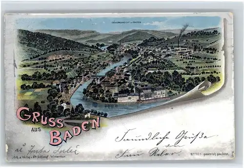 Baden AG Baden  x / Baden /Bz. Baden