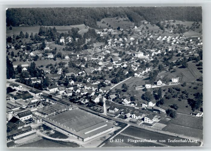 Teufenthal AG Teufenthal AG Fliegeraufnahme * / Teufenthal AG /Bz. Kulm